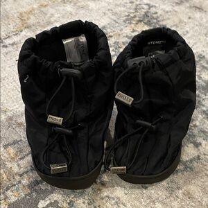 Stonz Black Waterproof Toddler Booties